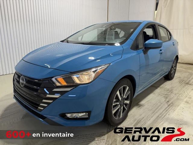 2025 Nissan Versa SV Écran Bluetooth Magd, modrá, 7 336 km, dovoz Kanada — foto 1