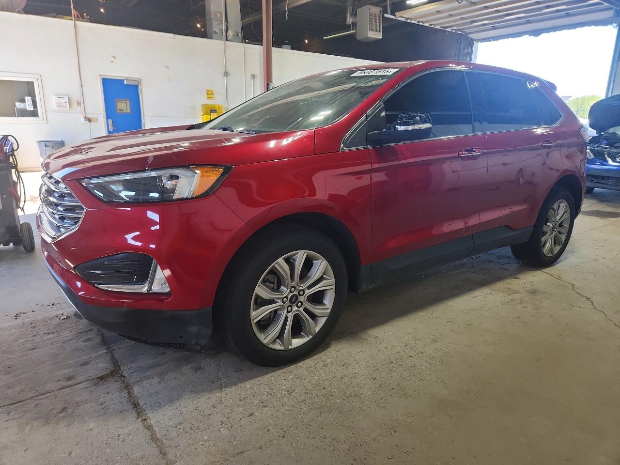 2024 Ford EDGE TITANIUM, červená, 106 126 km, dovoz USA — foto 1 2024 Ford EDGE TITANIUM, červená, 106 126 km, dovoz USA — foto 1