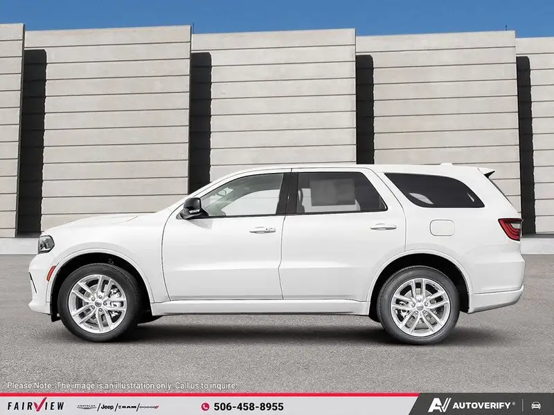 2027 Dodge Durango GT, biela, 0 km, dovoz Kanada — foto 3 z 12