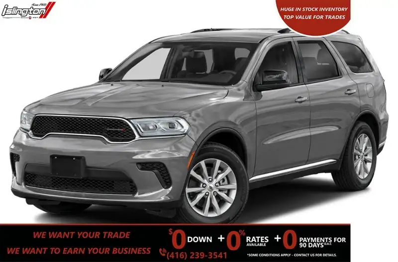 2027 Dodge Durango GT Plus AWD, sivá, 0 km, dovoz Kanada — foto 1 2027 Dodge Durango GT Plus AWD, sivá, 0 km, dovoz Kanada — foto 1