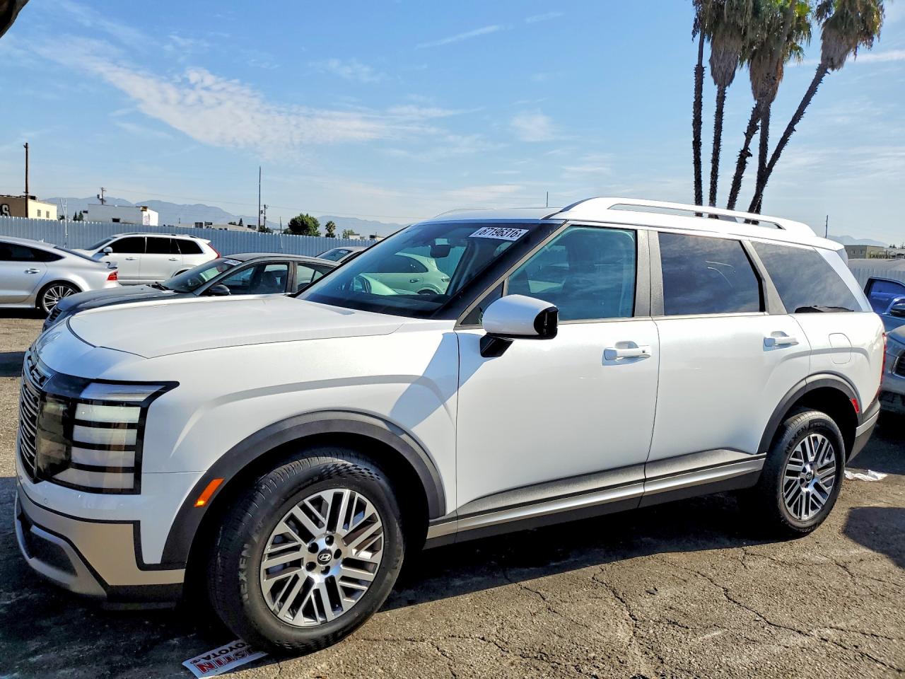2026 Hyundai PALISADE CALLIGRAPHY, biela, 74 km, dovoz USA — foto 1