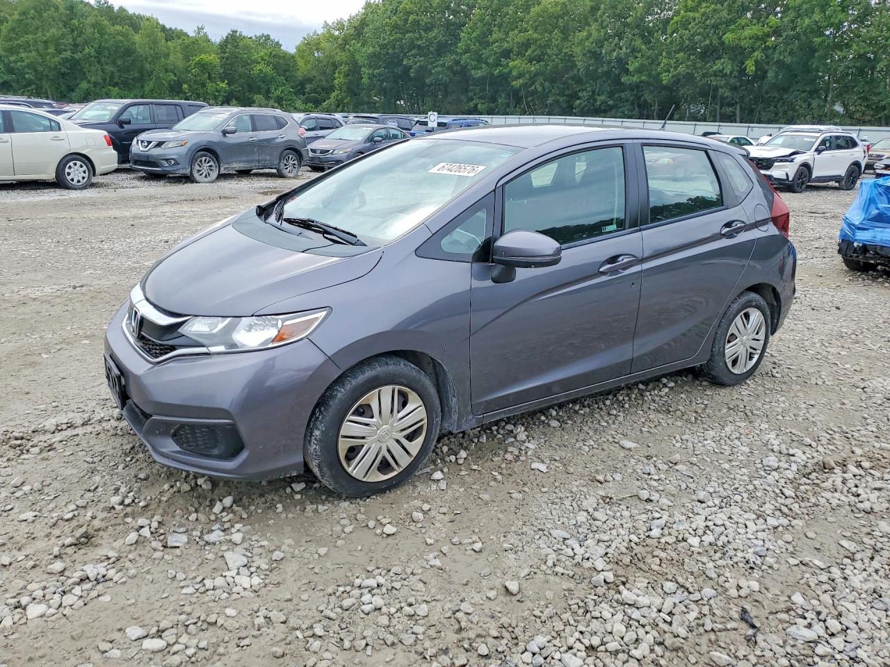 2019 Honda FIT LX, sivá, 141 620 km, dovoz USA — foto 1