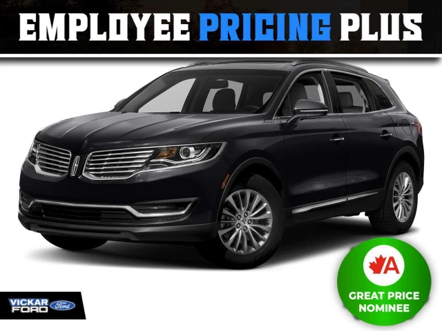 2018 Lincoln Mkx AWD Reserve Low Kms V6, čierna, 118 272 km, dovoz Kanada — foto 1