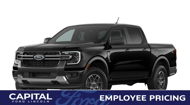 2026 Ford Ranger XLT, čierna, 45 km, dovoz Kanada — foto 1