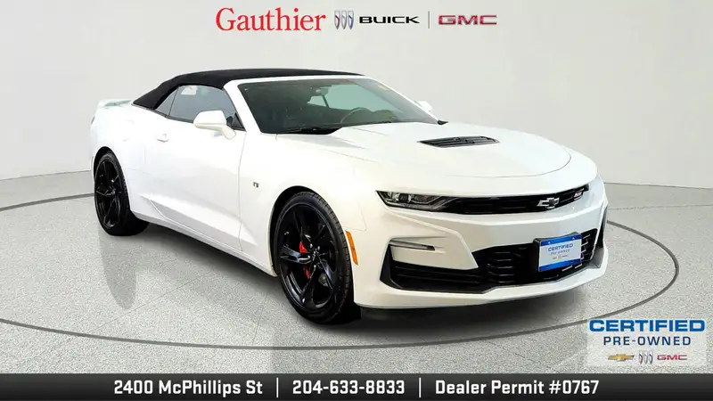 2023 Chevrolet Camaro 2SS, biela, 5 770 km, dovoz Kanada — foto 1