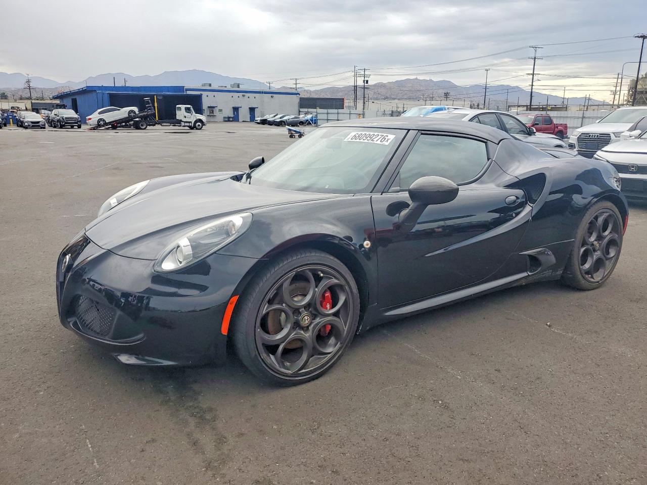 2015 Alfa Romeo 4C, čierna, 100 299 km, dovoz USA — foto 1