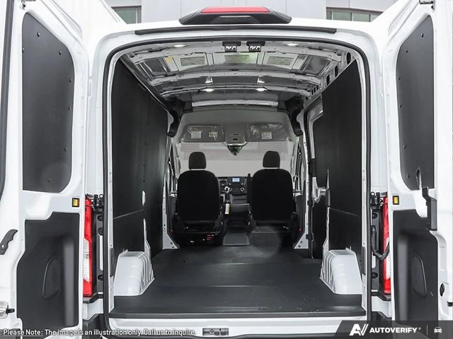 2027 Ford Transit Cargo Van T250, biela, 19 km, dovoz Kanada — foto 7 z 20