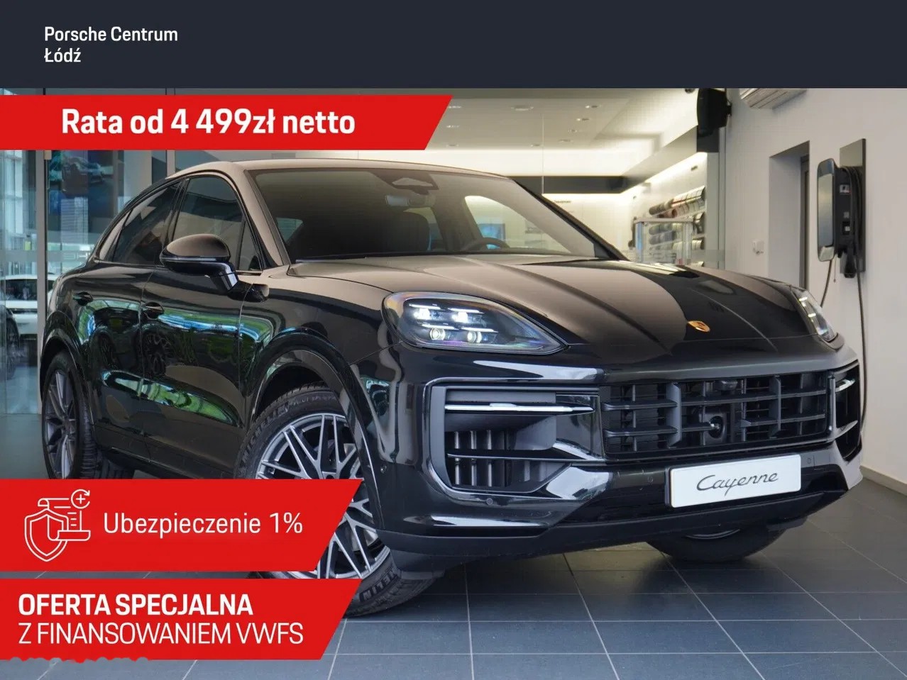 2026 Porsche Cayenne, čierna, 5 km, Poľsko — foto 1