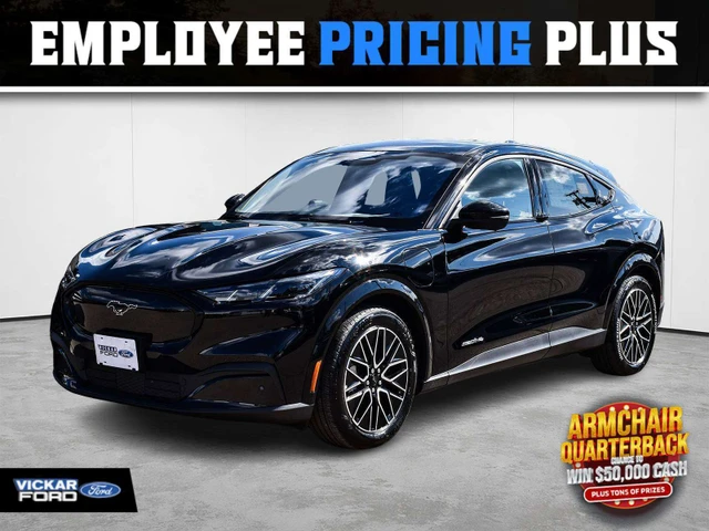 2026 Ford Mustang Mach-E Premium, čierna, 30 km, dovoz Kanada — foto 1