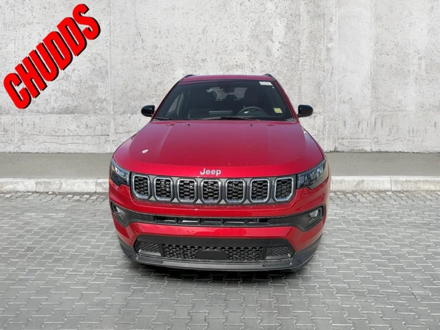 2026 Jeep Compass North, červená, 7 km, dovoz Kanada — foto 2 z 5