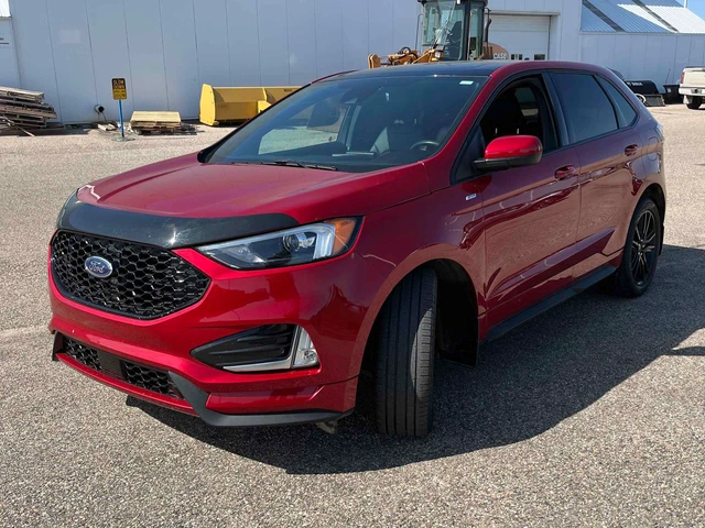 2024 Ford Edge ST Line, červená, 68 502 km, dovoz Kanada — foto 1