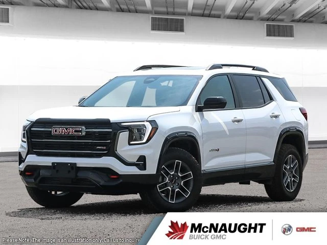 2027 GMC Terrain AWD AT4, bílá, 6 km, dovoz Kanada — foto 1