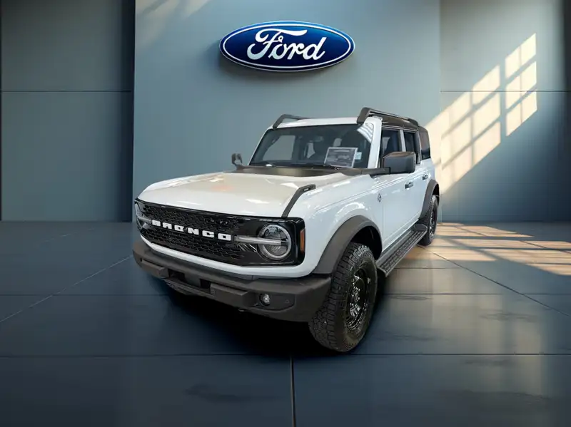 2026 Ford Bronco Outer Banks, biela, 0 km, dovoz Kanada — foto 1