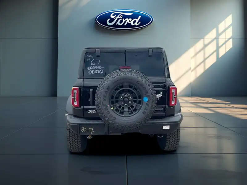2026 Ford Bronco 4 Door, čierna, 0 km, dovoz Kanada — foto 5 z 12