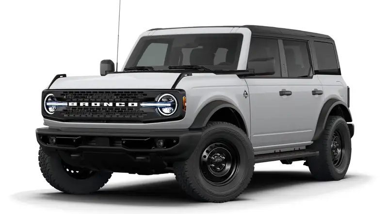 2026 Ford Bronco Outer Banks, sivá, 0 km, dovoz Kanada — foto 1