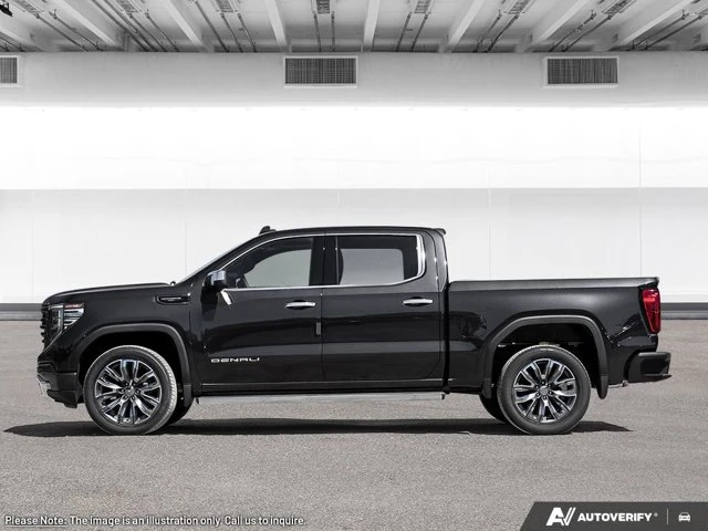 2026 GMC Sierra 1500 DENALI, čierna, 1 km, dovoz Kanada — foto 3 z 20
