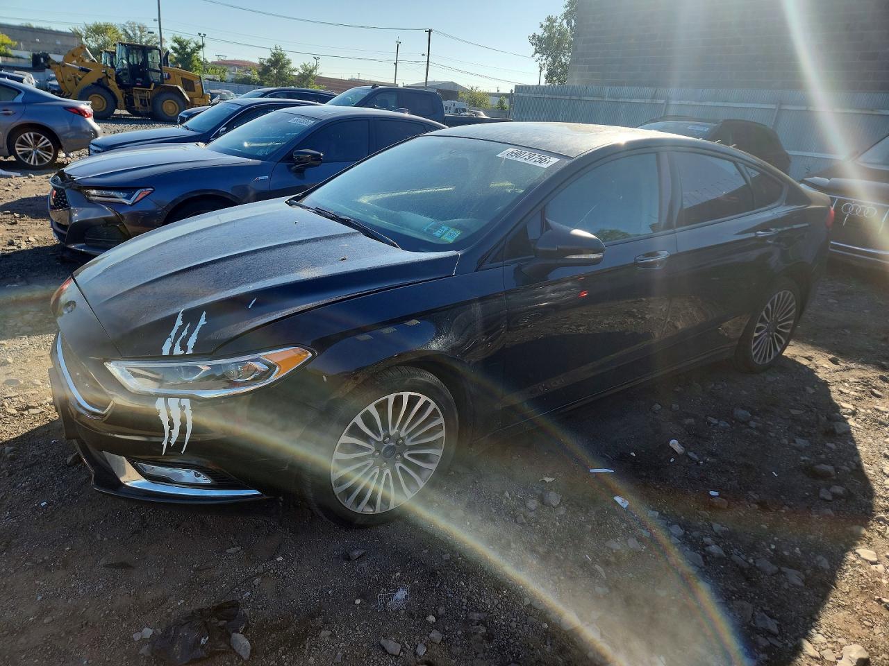 2017 Ford FUSION SE, čierna, 148 679 km, dovoz USA — foto 1