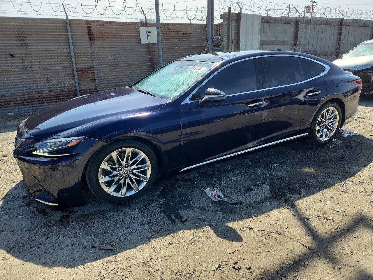 2020 Lexus LS 500 BASE, modrá, 39 448 km, dovoz USA — foto 1
