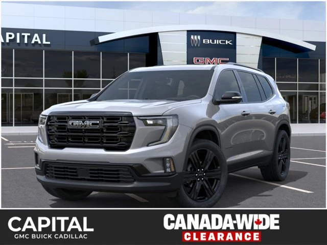 2027 GMC Acadia Elevation AWD, sivá, dovoz Kanada — foto 1