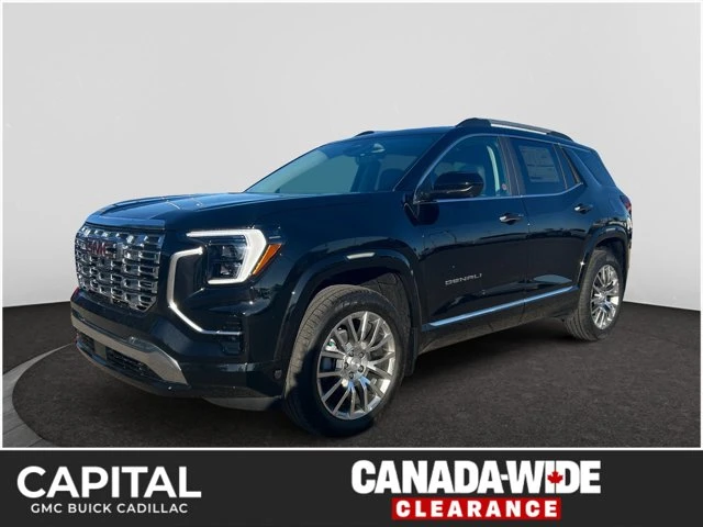 2027 GMC Terrain AWD Denali, černá, 5 km, dovoz Kanada — foto 1