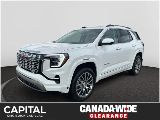 2027 GMC Terrain AWD Denali, bílá, 6 km, dovoz Kanada — foto 1