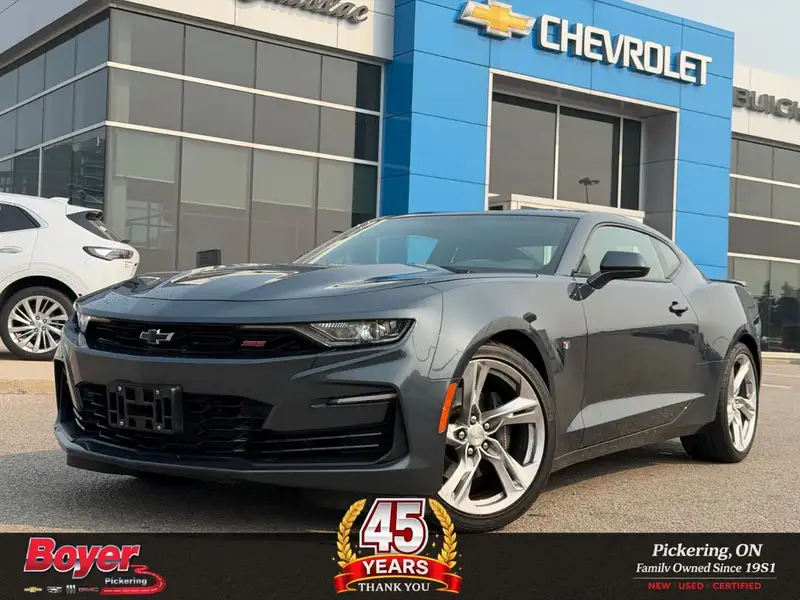 2023 Chevrolet Camaro 1SS, sivá, 35 814 km, dovoz Kanada — foto 1