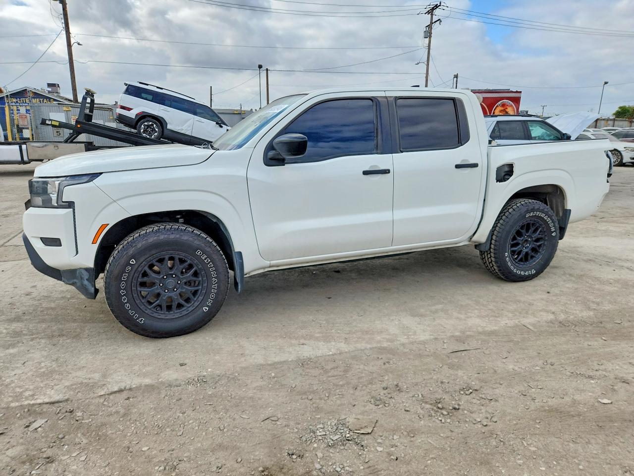 2023 Nissan FRONTIER, biela, 91 317 km, dovoz USA — foto 1