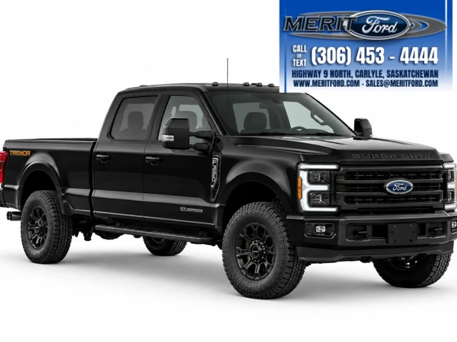 2027 Ford Super Duty F-350 LARIAT 6.7L HO POWERSTROKE V8 DSL 618A+, čierna, 12 km, dovoz Kanada — foto 1