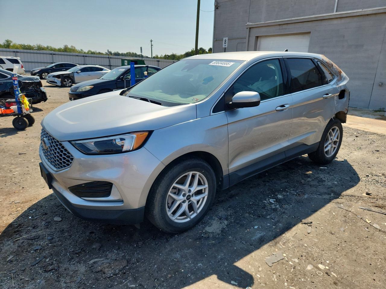 2023 Ford EDGE SEL, strieborná, 62 637 km, dovoz USA — foto 1