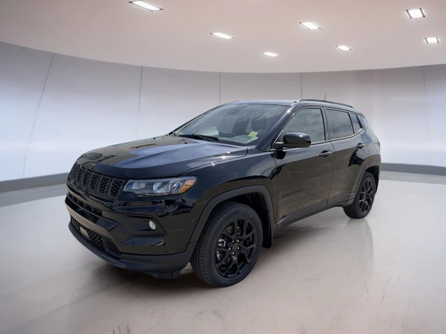 2026 Jeep Compass Latitude, čierna, 1 km, dovoz Kanada — foto 1