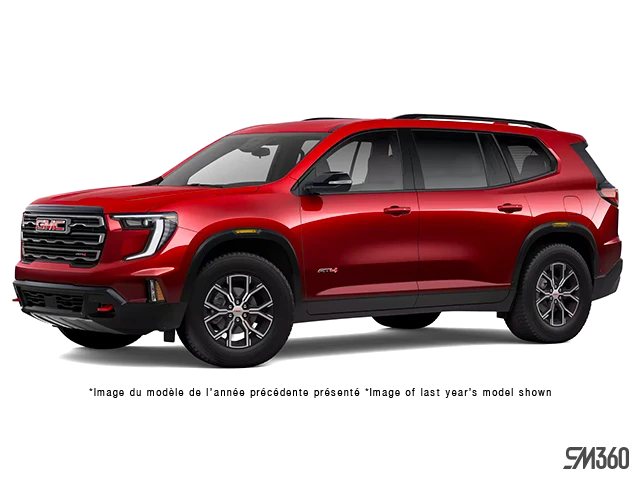 2027 GMC Acadia AT4, červená, 5 km, dovoz Kanada — foto 1