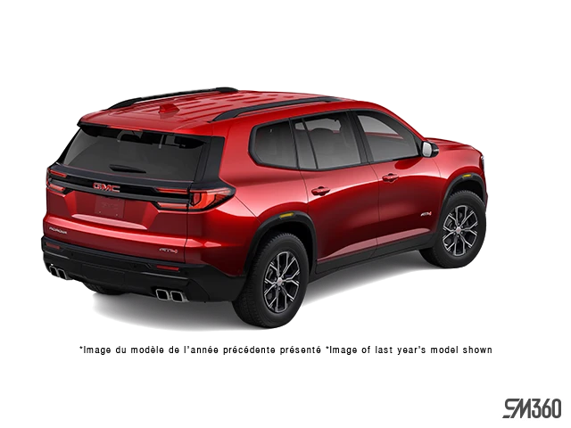2027 GMC Acadia AT4, červená, 5 km, dovoz Kanada — foto 2 z 6