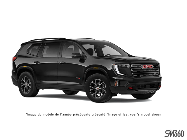 2027 GMC Acadia AT4, čierna, 10 km, dovoz Kanada — foto 3 z 6