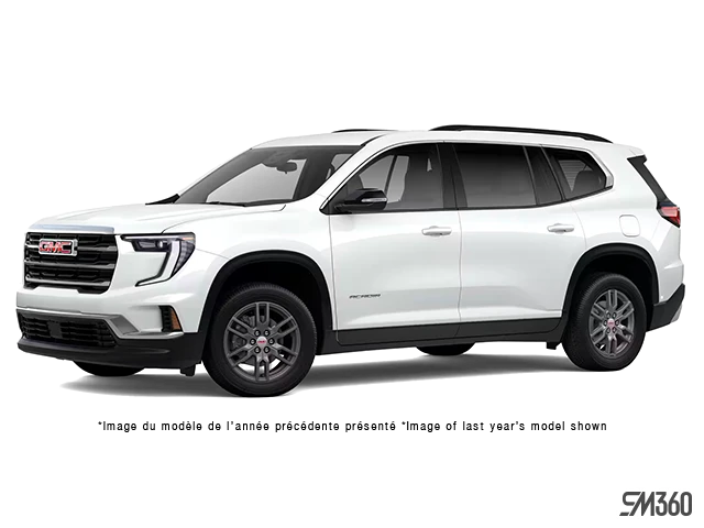 2027 GMC Acadia Elevation, biela, 10 km, dovoz Kanada — foto 1 z 3 2027 GMC Acadia Elevation, biela, 10 km, dovoz Kanada — foto 1 z 3