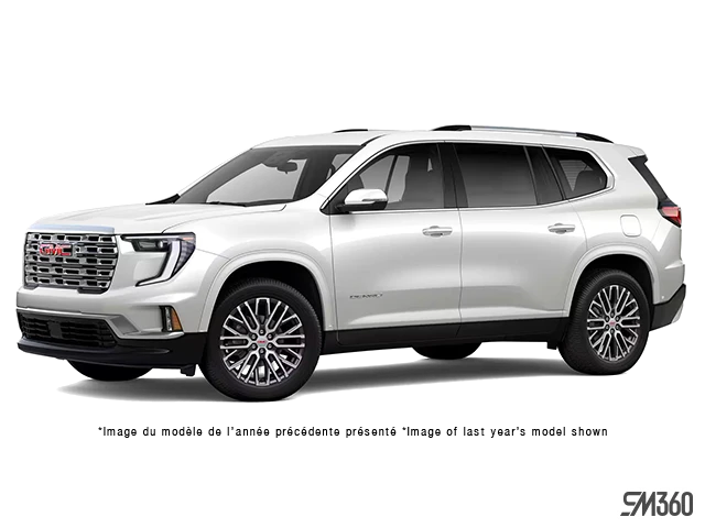 2027 GMC Acadia Denali, biela, 15 km, dovoz Kanada — foto 1