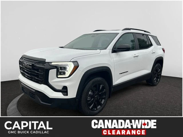 2027 GMC Terrain AWD Elevation, biela, 7 km, dovoz Kanada — foto 1 z 20 2027 GMC Terrain AWD Elevation, biela, 7 km, dovoz Kanada — foto 1 z 20