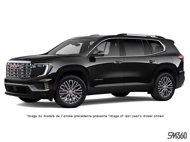 2027 GMC Acadia Denali Ultimate, čierna, 15 km, dovoz Kanada — foto 1