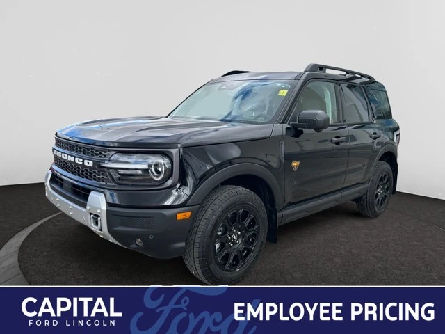 2026 Ford Bronco Sport Badlands, čierna, 10 km, dovoz Kanada — foto 1