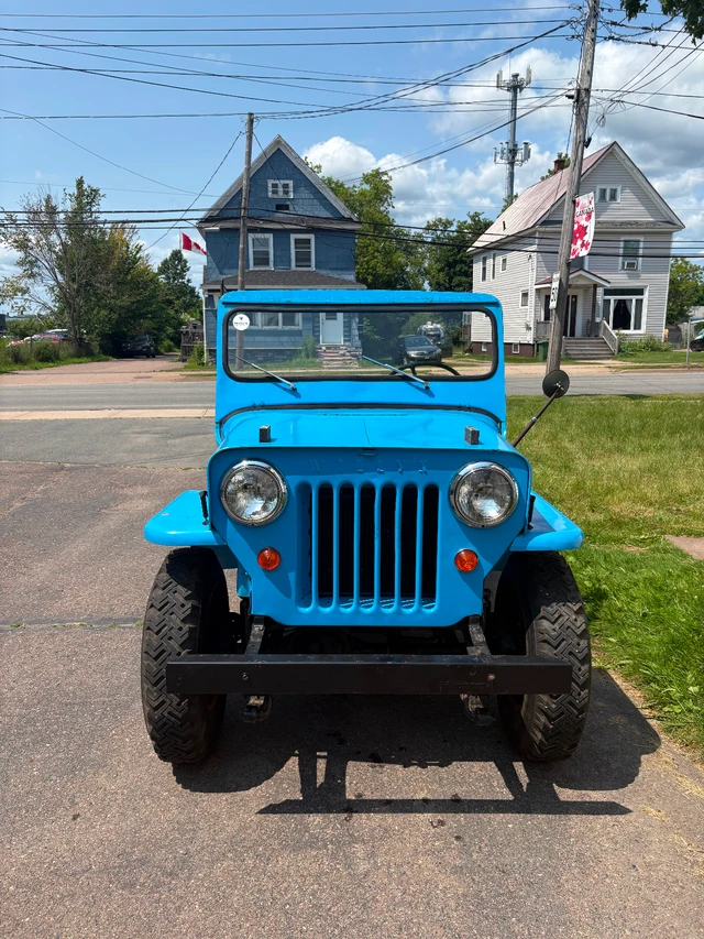 1954 Jeep Cj CJ3B, 3 500 km, dovoz Kanada — foto 1