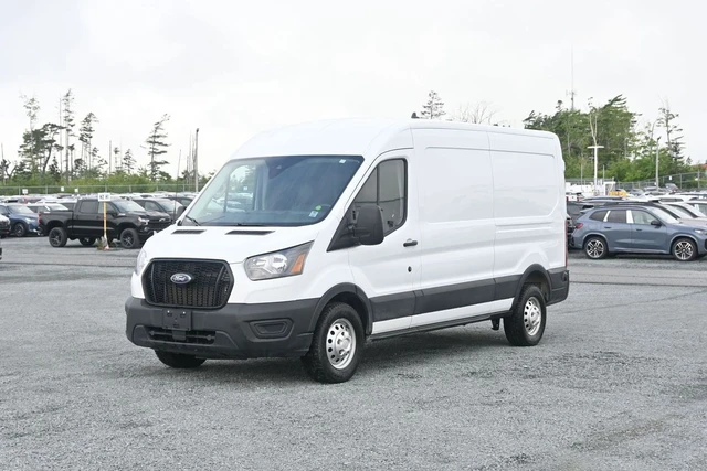 2025 Ford Transit AWD MEDIUM ROOF, biela, 22 367 km, dovoz Kanada — foto 3 z 20