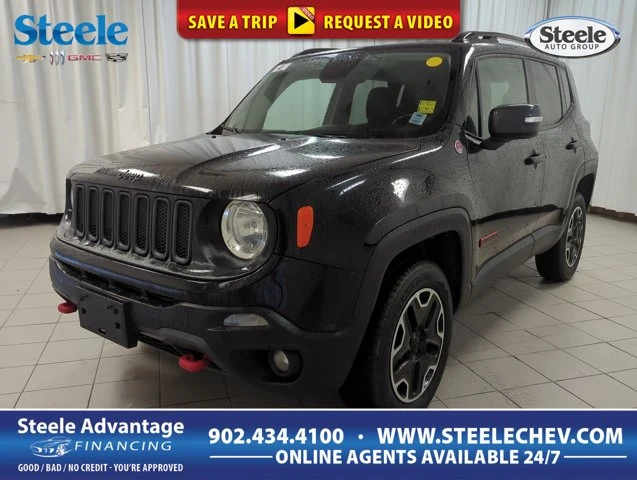 2016 Jeep Renegade Trailhawk, čierna, 149 522 km, dovoz Kanada — foto 1