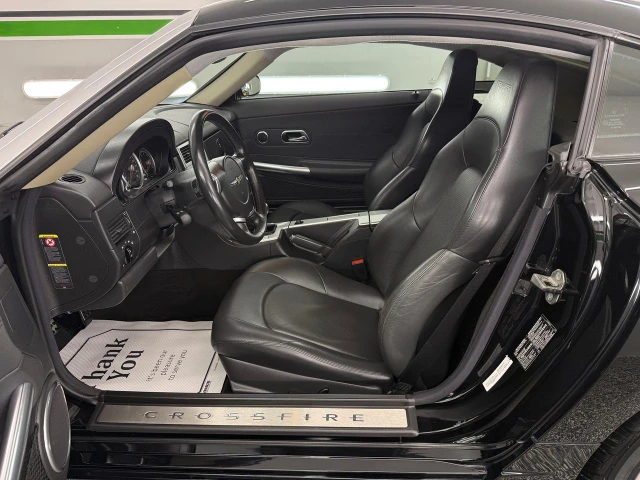 2004 Chrysler Crossfire 2dr Cpe, čierna, 75 000 km, dovoz Kanada — foto 7 z 15