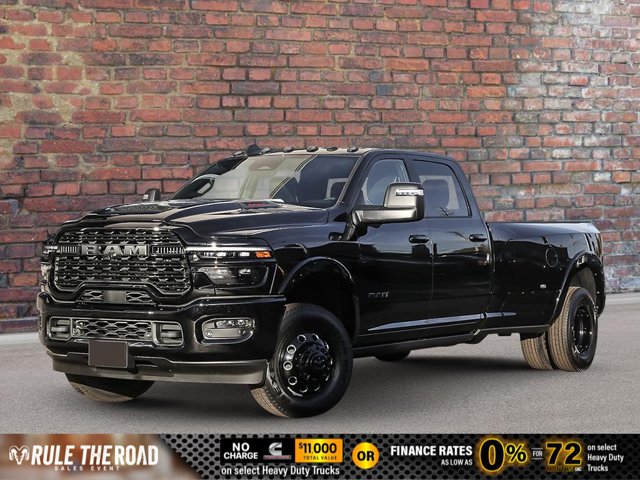 2026 RAM 3500 Limited, čierna, 12 km, dovoz Kanada — foto 1