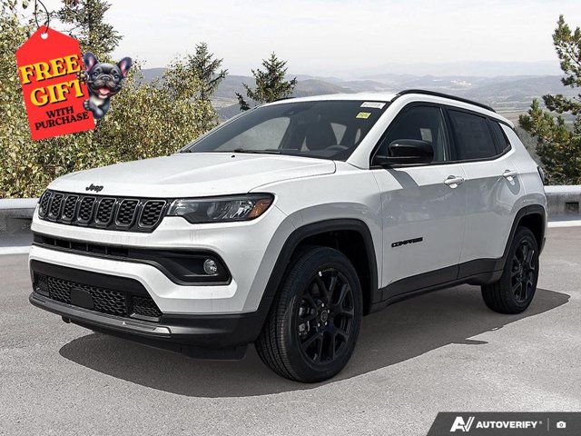 2026 Jeep Compass North 4x4 | Altitude Edition + 10.1 Touchscreen, biela, 5 km, dovoz Kanada — foto 1