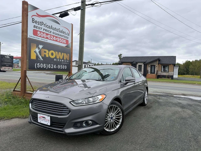 2014 Ford Fusion SE AWD! CERTIFIED!, sivá, 149 486 km, dovoz Kanada — foto 1