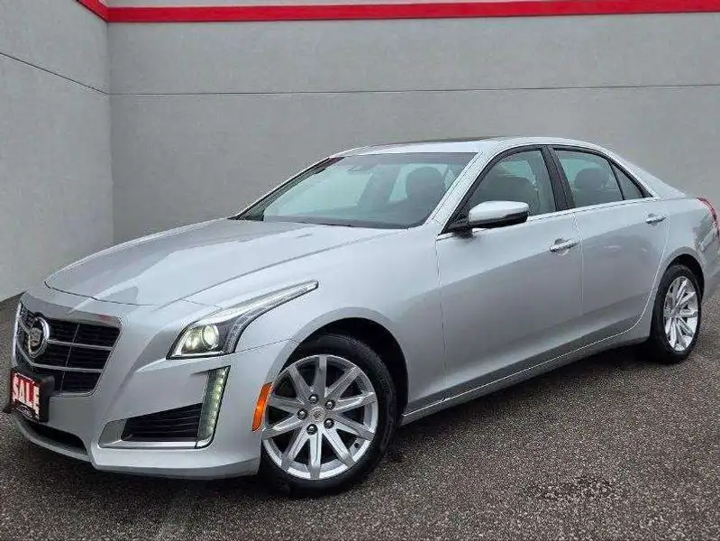 2014 Cadillac CTS Luxury, strieborná, 167 143 km, dovoz Kanada — foto 1