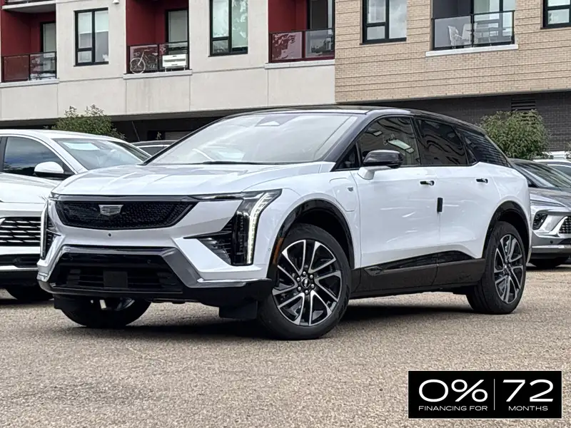 2027 Cadillac Optiq Sport, biela, 6 km, dovoz Kanada — foto 1