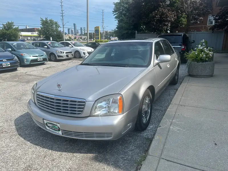 2005 Cadillac Deville 4dr Sdn, zlatá, 94 922 km, dovoz Kanada — foto 3 z 12