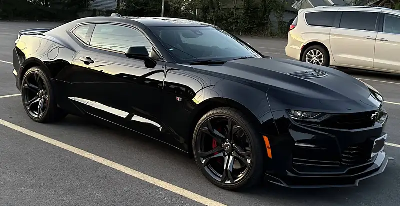 2023 Chevrolet Camaro 2SS, čierna, 22 000 km, dovoz Kanada — foto 1