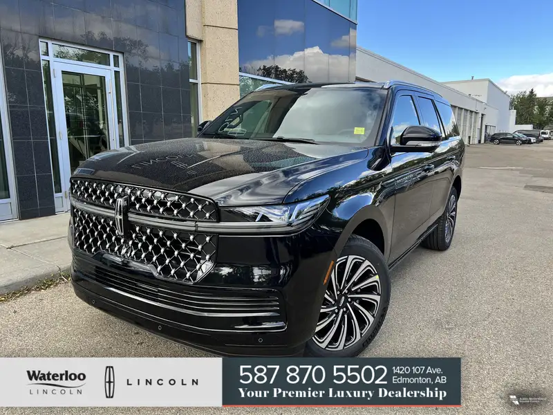 2027 Lincoln Navigator Black Label, černá, 6 km, dovoz Kanada — foto 1